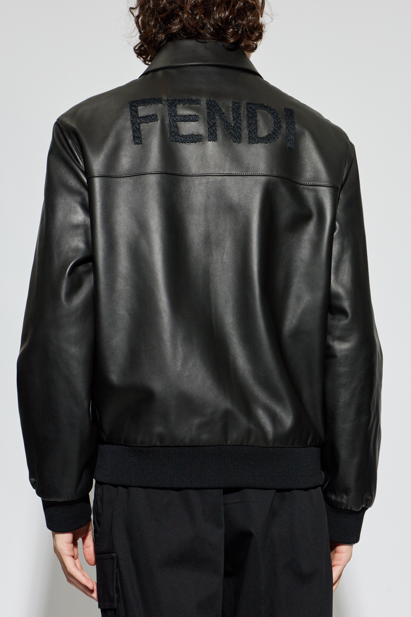 Fendi Leather jacket | Men's | Vitkac